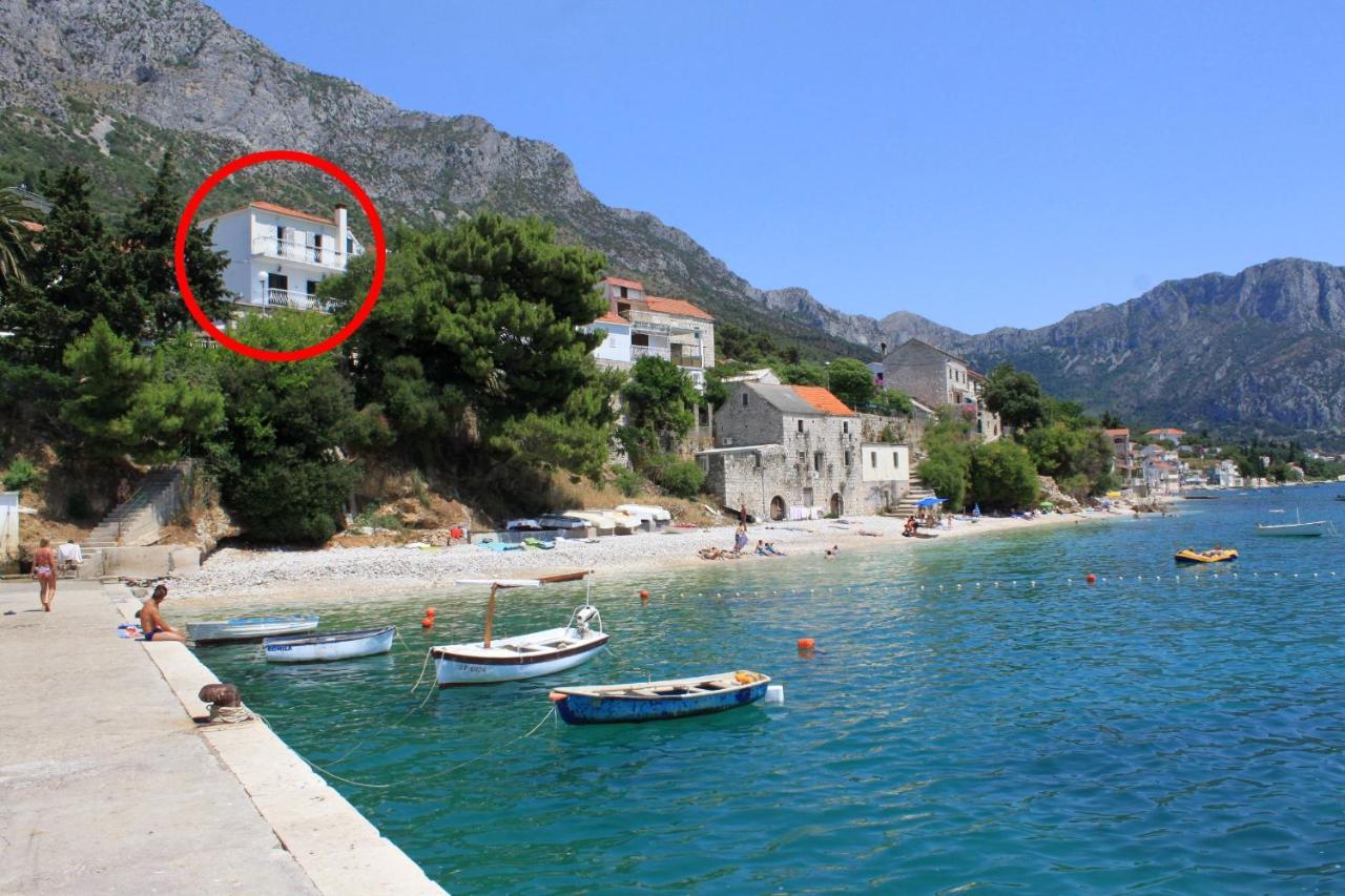 Apartments By The Sea Brist, Makarska - 505 Podaca Exteriér fotografie